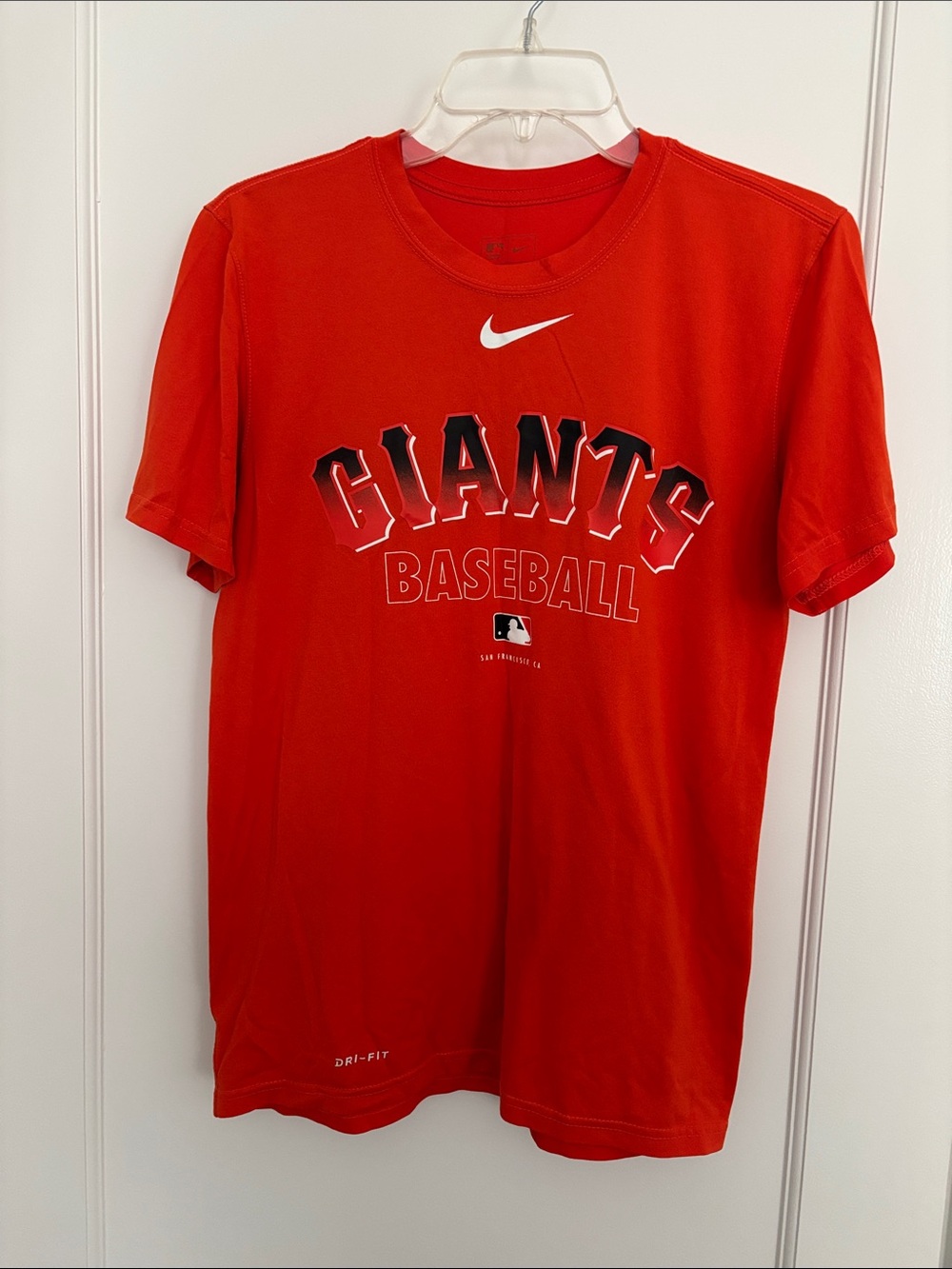 Nike Orange San Francisco Giants Baseball Tee